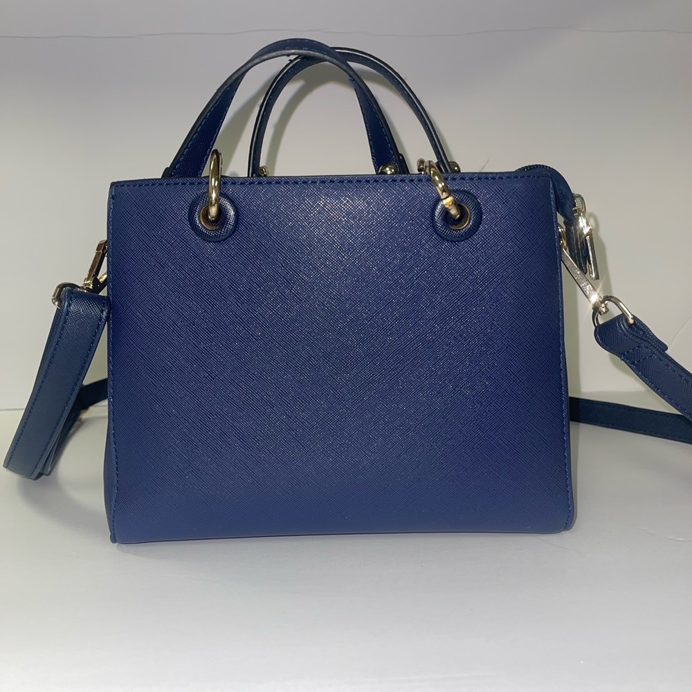 Navy purse